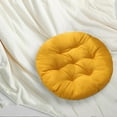 thumbnail image 1 of Luxcidy Dining Chair Cushions, Outdoor Chair Cushions 19 x19 Inch, Water Resistant Tufted Seat Cushions, Super Comfy Thicken Solid Color Round Seat Cushion for Kitchen Dining Room Office Chairs, 1 of 7