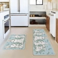 thumbnail image 1 of Luxcidy Easter Kitchen Rug Set 2 Piece Non Slip Floor Mats Low Profile Comfort Standing Mat Washable Carpet Runner for Holiday Party Kitchen Home Decor (B), 1 of 6