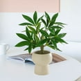 thumbnail image 1 of Luxcidy Fake Plants Ceramic Mini Artificial Greenery Potted Plants, Simulated Green Decoration Small Potted Plants for Home Decor Indoor Office Table Room Farmhouse Bathroom Decor, 1 of 6
