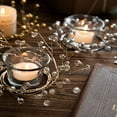 thumbnail image 1 of Luxcidy Gold Acrylic Candle Rings Christmas and Halloween Crystal Retro Flower Garlands for Wedding & Parties(L), 1 of 7