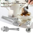 thumbnail image 1 of Luxcidy Stainless Steel Tea Bag Squeezer Tongs Strainer Grip, Stainless Steel Tea Bag Squeezer Tongs, Durable Round Strainer Gripper Picker, 1 of 6