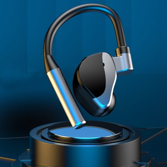 Luxcidy Wireless Bluetooth Headset, Noise Cancelling Earbuds, Touch Control, for Sports Call