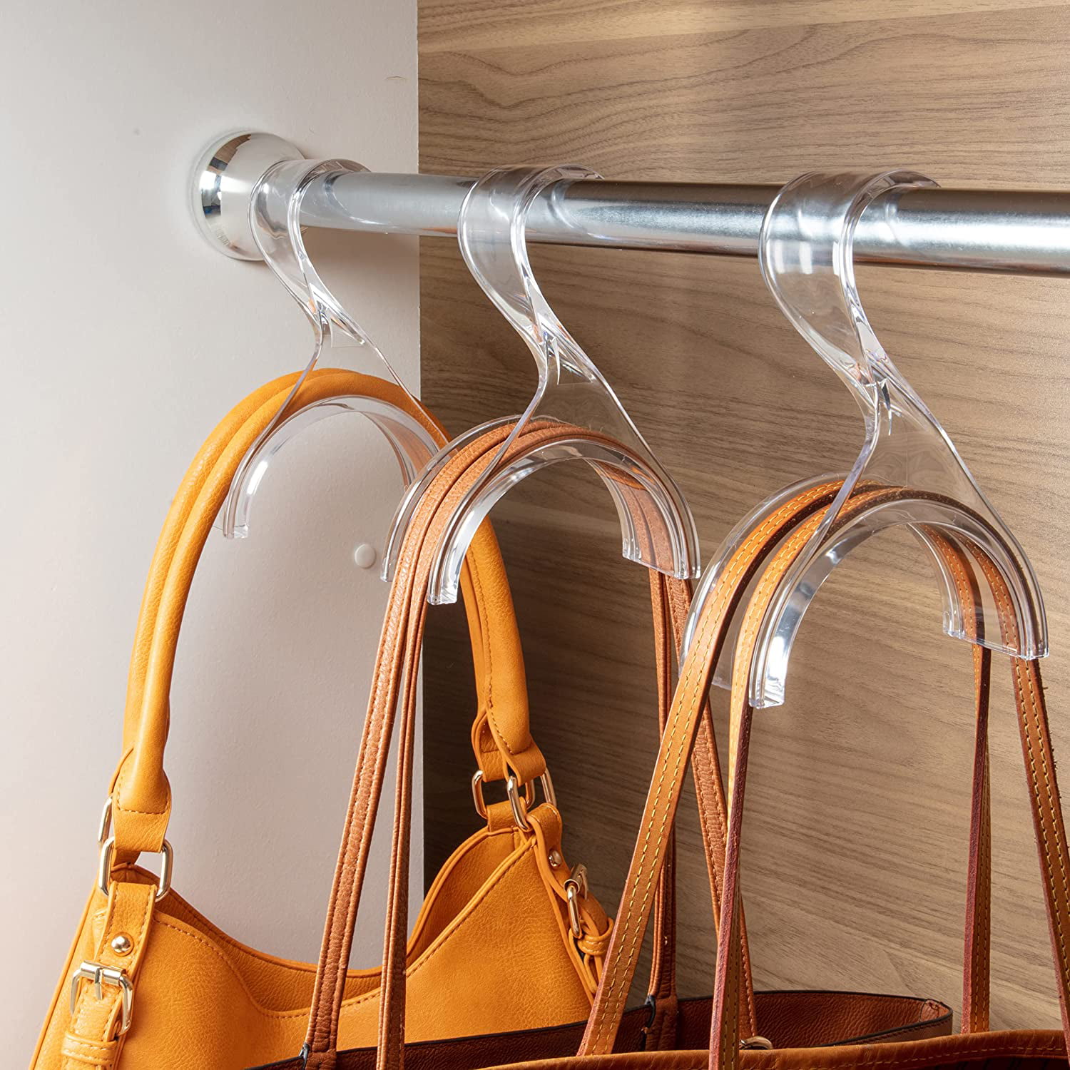 Purse Hanger for Closet Handbag Tote Bag Organizer Storage Hooks for Hanging  Bags Purses Protecting Bag Shape Organizing Space - Walmart.com