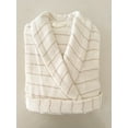thumbnail image 1 of Luxe Bamboo Striped Robe X Large, 1 of 3