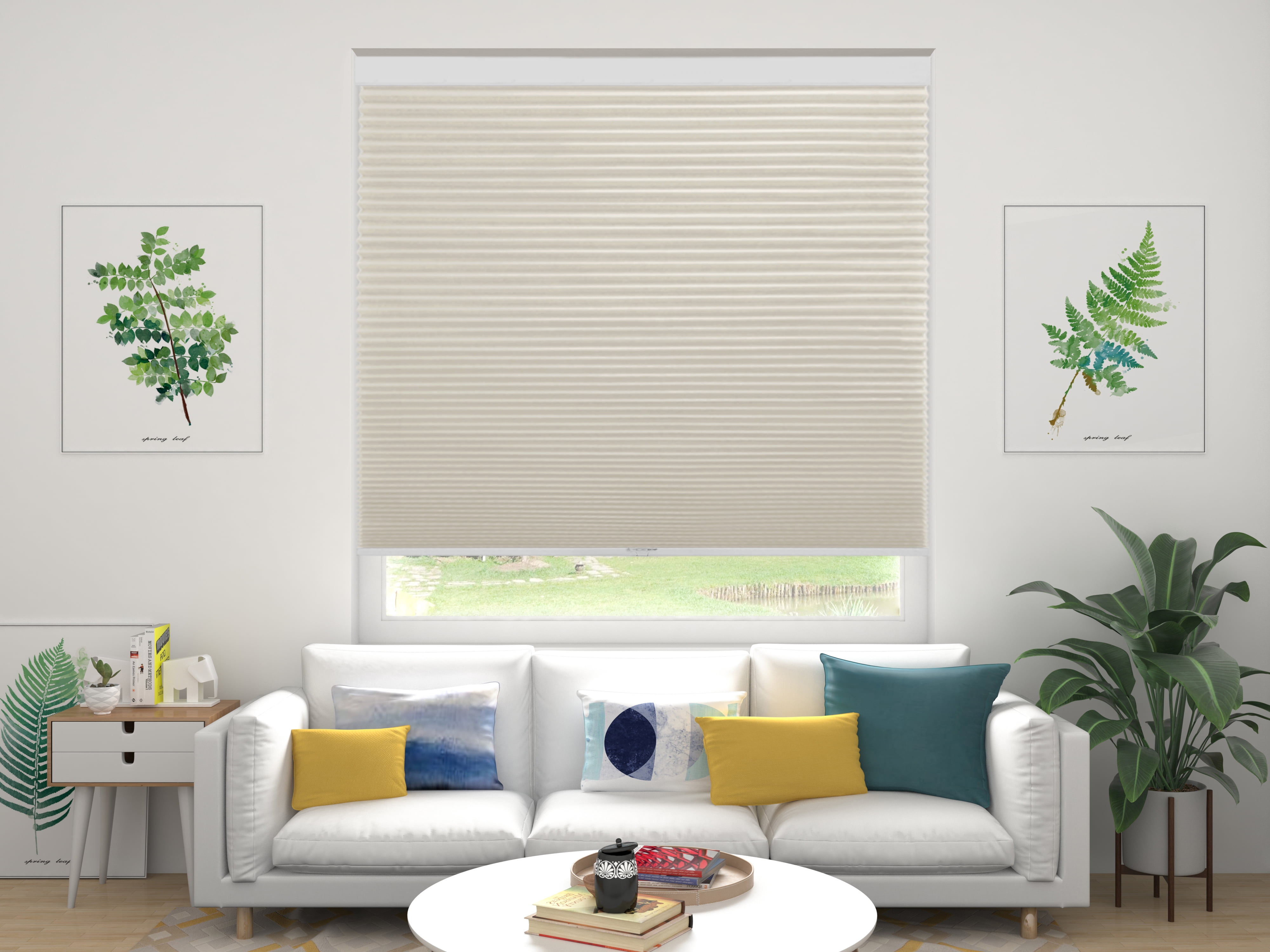 Luxe Blackout Cordless Cellular Shade, Primrose