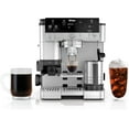 thumbnail image 1 of Luxe Café Premier Series Espresso Machine, Drip Coffee, Cold Brew, Grinder, Tamper, Frother, Silver, 1 of 7