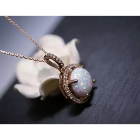 Luxe Dazzling Square Cluster CZ Diamond Women Pendant Necklace 925 Sterling Silver 14K Rose Gold Over