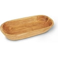 thumbnail image 1 of Luxe Designs | Handmade Decorative Wooden Bowl for Home, Bathroom and Kitchen Counter | Acacia Wood Large Dough Bowl Fits Cosmetics, Keys & More | 17"L x 3" H x 8" W, 1 of 8