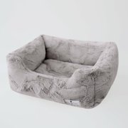 Luxe Dog Bed Taupe small