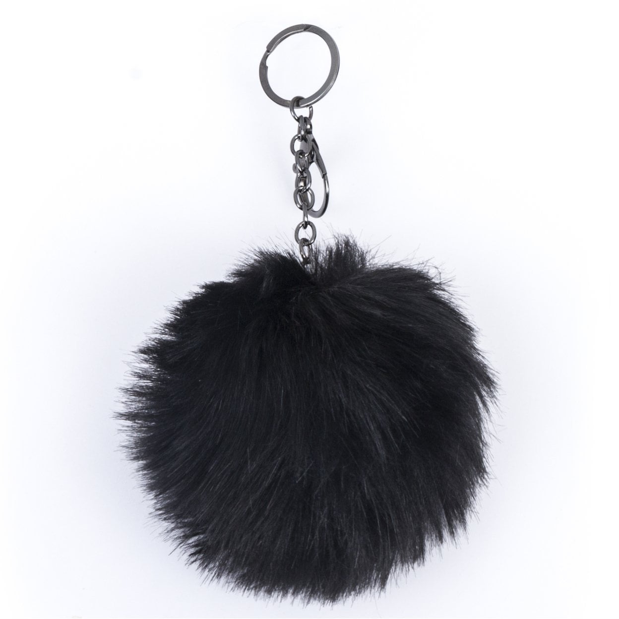 Luxe Fashion Faux faux Pom Pom 1 Inch Accessory for Keychains Bags Luggage