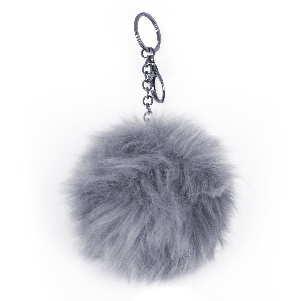 Luxe Fashion Faux faux Pom Pom 1 Inch Accessory for Keychains Bags Luggage