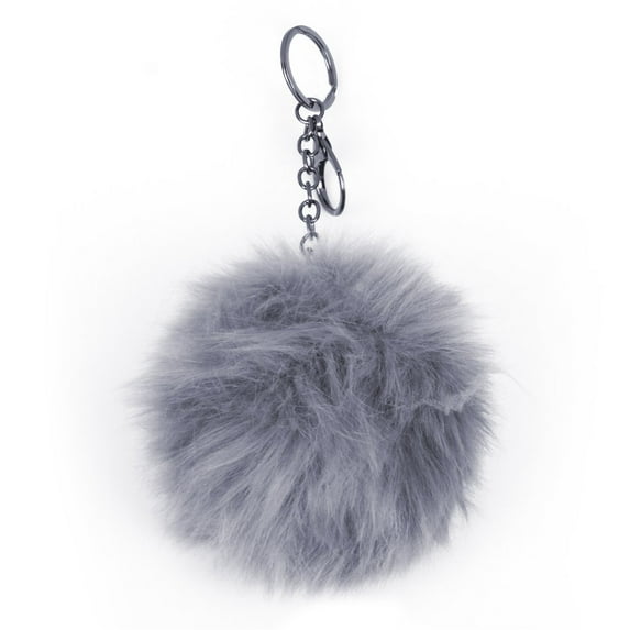 Luxe Fashion Faux faux Pom Pom 1 Inch Accessory for Keychains Bags Luggage