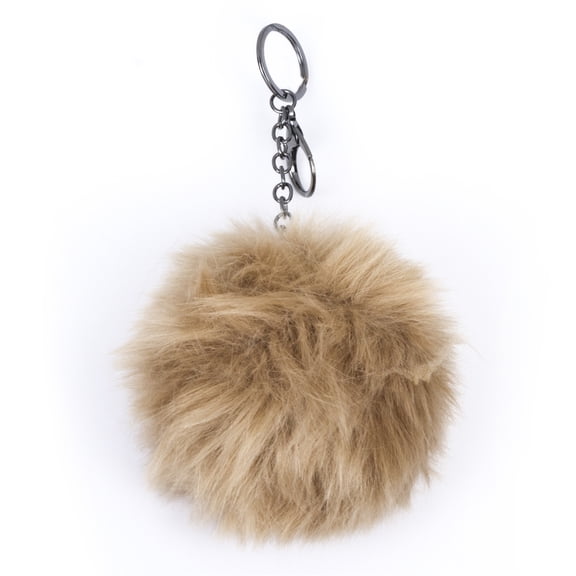 Luxe Fashion Faux faux Pom-Pom 3" Plush 1-Piece Accessory Multi-Color Options