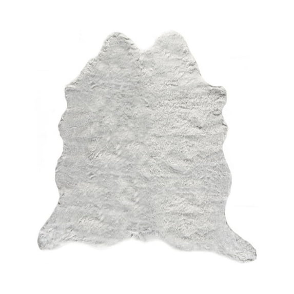 Luxe Faux Cowhide Rug 3ft Animal-Free Durable Soft Plush Design