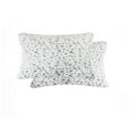 thumbnail image 1 of Luxe Faux faux Pillow 2-Piece Snow Leopard Sheepskin Soft Collection, 1 of 5