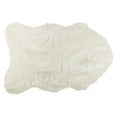 thumbnail image 1 of Luxe Gordon Faux Sheepskin Single Rug 1-Piece 2x3 3, 1 of 5