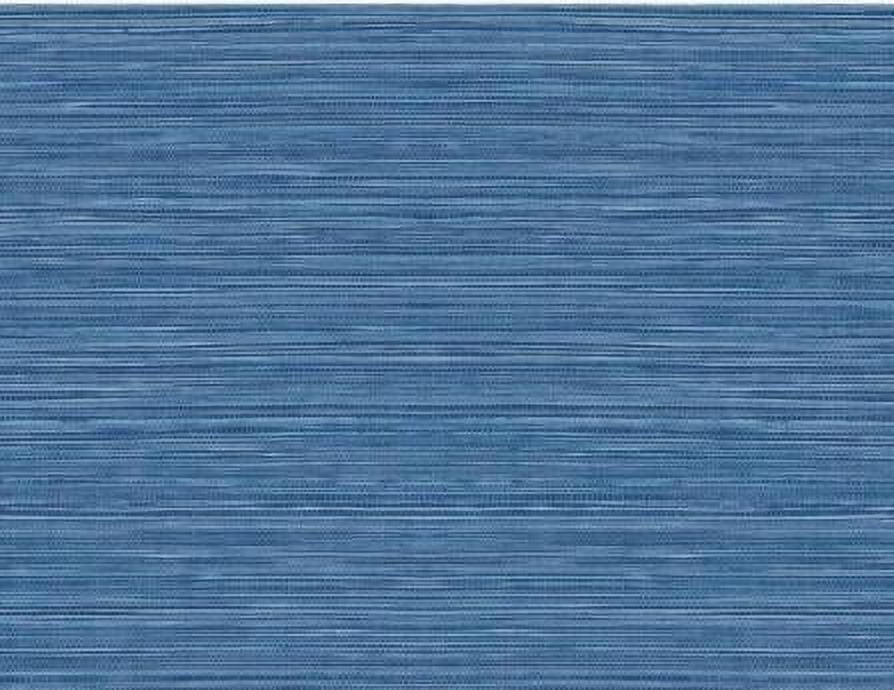 Luxe Haven Coastal Blue Luxe Sisal Peel and Stick Wallpaper (Covers 40.5 sq. ft.)
