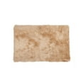 thumbnail image 1 of Luxe Hudson Faux Sheepskin Rug 2x3 Tan Soft Decorative Throw, 1 of 4