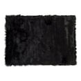 thumbnail image 1 of Luxe Hudson Faux Sheepskin Rug 3x5 Gradient Grey Soft Plush 1-piece, 1 of 2