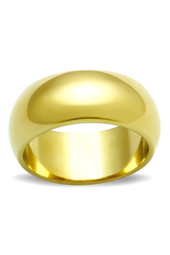 Luxe Jewelry Designs Adelina IP Gold Ion Plating Brass Ring with No Stone in No Stone - Size 5 (Pack