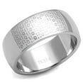 thumbnail image 1 of Luxe Jewelry Designs Men's Stainless Steel Traditional Band Style Ring, Size 10 (Pack of 2), 1 of 4