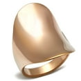 thumbnail image 1 of Luxe Jewelry Designs Women's Rose Gold Ion Plated Ring - Size 6 (Pack of 2), 1 of 4