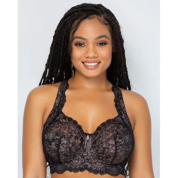 Luxe Lace Wireless Bra - Black Hue W/ Ballet Fever