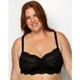 thumbnail image 1 of Luxe Lace Wireless Bralette - Black Hue, 1 of 4