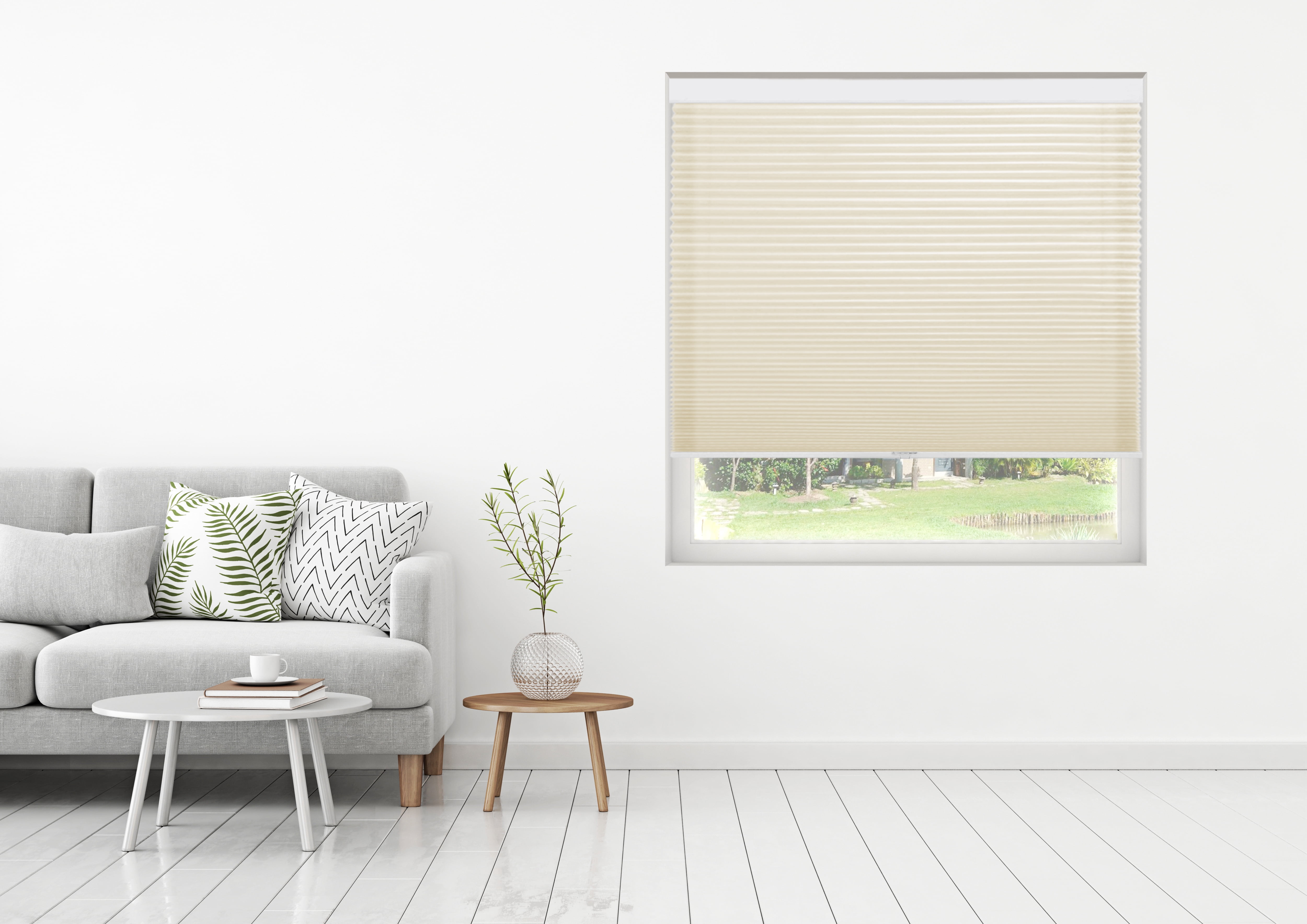 Luxe Light Filtering Cordless Cellular Shade, Natural