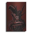 thumbnail image 1 of Luxe Metal Art 'Alien' by Giuseppe Cristiano, Metal Wall Art, 12"x16", 1 of 9