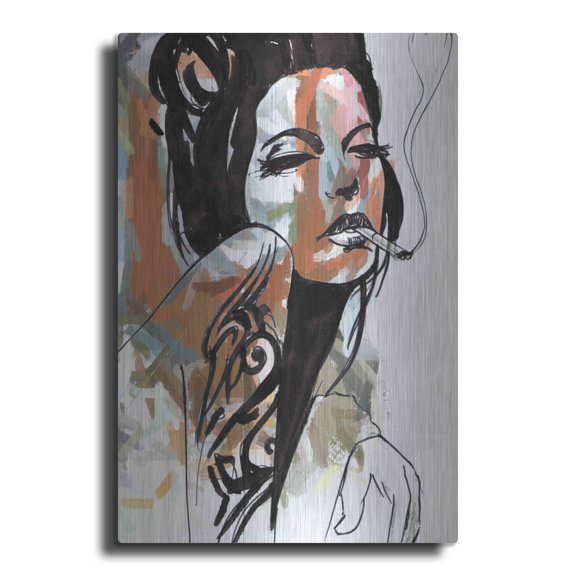 Luxe Metal Art 'Allure' by Karen Smith Metal Wall Art, 12"x16"