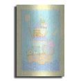 thumbnail image 1 of Luxe Metal Art 'Ark 2 Yellow' by Viv Eisner, Metal Wall Art, 12"x16", 1 of 9