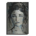 thumbnail image 1 of Luxe Metal Art 'Baby Blue' by Loui Jover, Metal Wall Art, 16"x24", 1 of 9