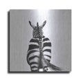thumbnail image 1 of Luxe Metal Art 'Back Up Plan I' by Victoria Barnes, Metal Wall Art, 12"x12", 1 of 9