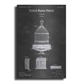 thumbnail image 1 of Luxe Metal Art 'Bird Cage Vintage Patent Blueprint' by Epic Portfolio, Metal Wall Art, 24"x36", 1 of 9