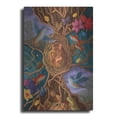 thumbnail image 1 of Luxe Metal Art 'Blissful Solitude' by Gina Matarazzo, Metal Wall Art, 16"x24", 1 of 9