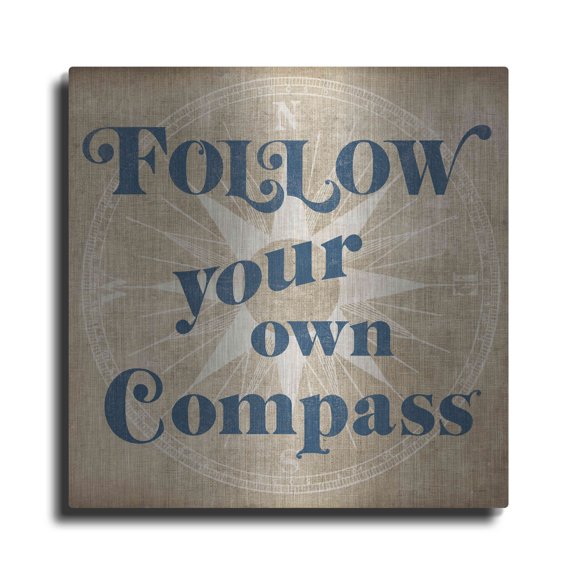 Luxe Metal Art 'Burlap World Map III' by Sue Schlabach, Metal Wall Art, 36"x36"