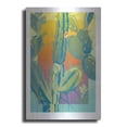 thumbnail image 1 of Luxe Metal Art 'Cactus' by David Chestnutt, Metal Wall Art, 12"x16", 1 of 9
