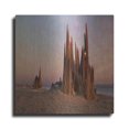 thumbnail image 1 of Luxe Metal Art 'Cathedral' by Dariusz Klimczak, Metal Wall Art, 24"x24", 1 of 8