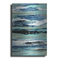 thumbnail image 1 of Luxe Metal Art 'Coastal Sea Foam I' by Silvia Vassileva, Metal Wall Art, 12" x 16", 1 of 9