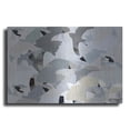thumbnail image 1 of Luxe Metal Art 'Collaged Birds 1'  by Cartissi Metal Wall Art, 16" x 12", 1 of 9