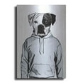thumbnail image 1 of Luxe Metal Art 'Cool Dog' by Nicklas Gustafsson, Metal Wall Art, 24"x36", 1 of 9