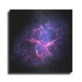 thumbnail image 1 of Luxe Metal Art 'Crab Nebula' Hubble Space Telescope, Metal Wall Art, 24"x24", 1 of 8