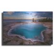thumbnail image 1 of Luxe Metal Art 'Deep Blue copy - Yellowstone National Park' by Darren White, Metal Wall Art, 24"x16", 1 of 7