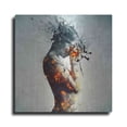 thumbnail image 1 of Luxe Metal Art 'Deliberation' by Mario Sanchez Nevado, Metal Wall Art, 24"x24", 1 of 8
