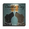 thumbnail image 1 of Luxe Metal Art 'Double Dog Brewing Co' by Ryan Fowler, Metal Wall Art, 24"x24", 1 of 7