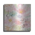 thumbnail image 1 of Luxe Metal Art 'Draw Near to God and He Will Draw Near to You' by Cindy Jacobs, Metal Wall Art, 24"x24", 1 of 8