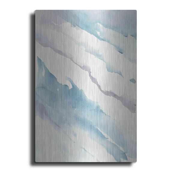 Luxe Metal Art 'Drift' by Mike Schick, Metal Wall Art, 16"x24"