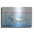 thumbnail image 1 of Luxe Metal Art 'Edging Forward' by Kamdon Kreations, Metal Wall Art, 16"x12", 1 of 9