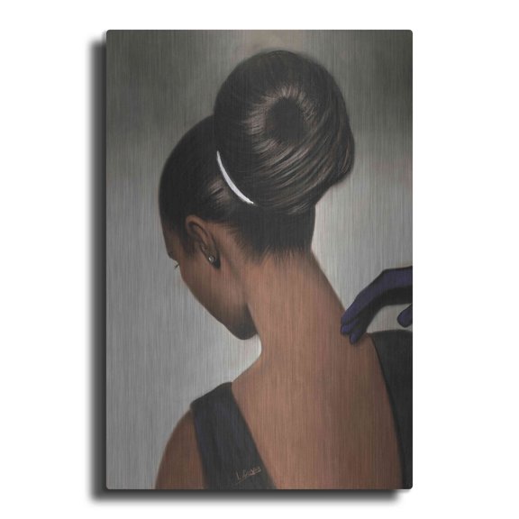 Luxe Metal Art 'Elegance by Laurie Cooper Metal Wall Art, 24"x36"